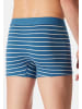 Schiesser Retro Short / Pant 95/5 Cotton in Schwarz / blau