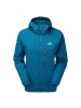 MOUNTAIN EQUIPMENT Funktionsjacke W AEROFOIL FULL ZIP JACKET in Petrol