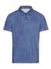 Bruno Banani Poloshirt in blau meliert