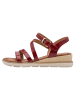 Tamaris Sandalette in RED PATEN
