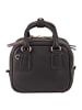 DuDu Skyline Handtasche Leder 20.5 cm in nero