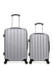 Hero 2 tlg. Kofferset HIMALAYA in HeLgrau (64L/37L)