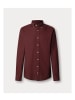 Hackett London Hemd in Bordeaux