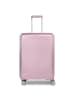 PICARD Vienna 4 Rollen Trolley M 65 cm mit Dehnfalte rose