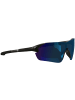 BEZLIT Herren Sonnenbrille in Black mirror Blue - Blau