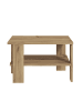 CALICOSY Couchtisch DUAMA in Eiche - (W)60  x (H)37  x (L)45 cm
