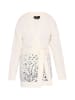 faina Damen Cardigan in Wollweiss