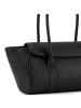 Seidenfelt Nelma Schultertasche 40 cm in black