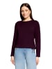 CARTOON Strickpullover mit Rundhalsausschnitt in Dark Dahlia
