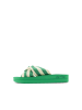 Flip Flop Slides "wedgy*twist" in SmaragdgrÃ¼n