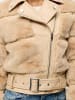 Tazzio Übergangsjacke mit Gürtel "F800"- in Beige