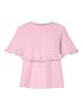 Pieces Strickoberteil in Pink-A-Boo