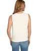 Zero  Blusentop mit Rundhalsausschnitt in Offwhite