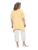 Ulla Popken Longshirt in zartes gelb