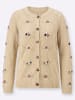Sieh an! Strickjacke in sand