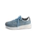 VITAFORM Hirschleder Sneaker in mosaikblau