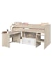 58 aufm Kessel HOCHBETT Parisot Charly 4 90x200 Holznachbildung Akazie/Weiß