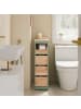 SoBuy Badezimmerschrank in Mattes Salbeigrün - (W) 65 x (H) 82 x (L) 23 cm