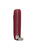 Esquire Viktoria Geldbörse RFID Leder 19 cm in rot