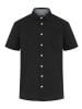 Man's World Kurzarmhemd in schwarz