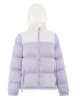 myMo Damen Wattierte Steppjacke in Lavendel Wollweiss
