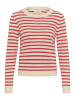 PART TWO Strickpullover GertiaPW Classic fit in Berry Stripe