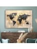 OnlyWow Leinwand Bilder Kupferfarben