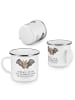 Mr. & Mrs. Panda Kaffeetasse Fledermaus Flügel mit Spruch in Weiß