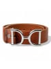 FRONHOFER Gürtel Steigbügel in Cognac
