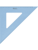 Staedtler Zeichendreieck 31cm 45/45 Gr. transparent/blau