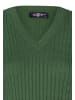 JIMMY SANDERS Pullover Mit V-Ausschnitt in Grün