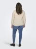 ONLY Carmakoma Strickjacke in Birch