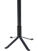 ebuy24 Garderobeständer  Vinston Schwarz 50 x 50 cm