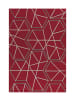Arte Espina Kurzflor Teppich Spirit 311 in rot - grau - rechteckig