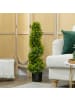 HOMCOM Kunstpflanze-Ø16,5 x 90H cm-Grün