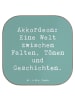 Mr. & Mrs. Panda Untersetzer Spruch Akkordeon Vielfalt mit Spruch in Meeresbrise