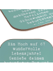 Mr. & Mrs. Panda Holz Untersetzer Spruch 67. Geburtstag mit Spruch in Meeresbrise