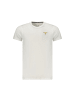 ACCADEMIA MILITARE Weiß Baumwolle Herren T-Shirt