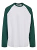 Urban Classics Long Sleef in white/green