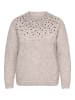 ONLY Carmakoma Strickpullover in Malt Ball