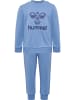 Hummel Druckknopf Sweat Anzug Hmlarine Lebensstil Kinder in CORONET BLUE