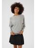 CULTURE Strickpullover CUannemarie Oversize fit in Light Grey Melange