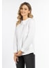 DreiMaster Damen Bluse in Wollweiss