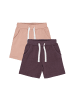 Minymo Sweatshorts MIGirls 2er-Pack in Rosa
