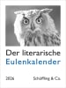 Schöffling & Co. Kalender - Der literarische Eulenkalender 2026