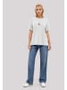 F4NT4STIC T-Shirt Knut und Jan Scribble Logo in off-white