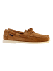 Sebago Sebago Portland Flesh Out Low Leder Mokassin Braun
