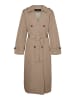 Vero Moda Trenchcoat in Silver Mink