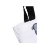Mr. & Mrs. Panda Büchertasche Axolotl Freundin mit Spruch in Weiß