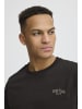 BLEND Rundhalsshirt BHVAGNER in Schwarz